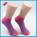 Teenager fashion polyester ankle socks for sport,colorful and cheap